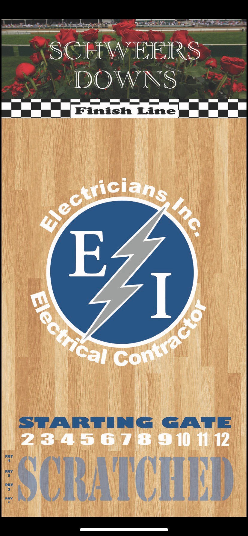 Sports Theme Horse Race Game