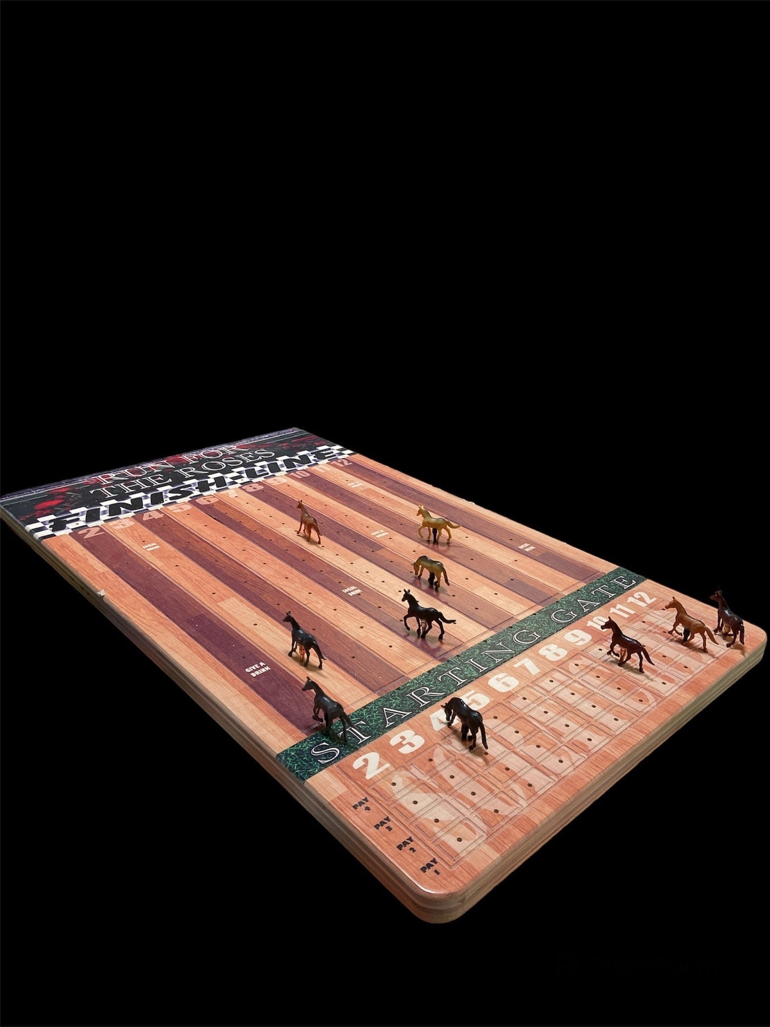 XL Horse Race Party Game - New Heavy Duty Metal Horse Numbered 2-12 ...