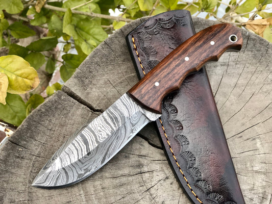 Damascus Steel Edc Knife