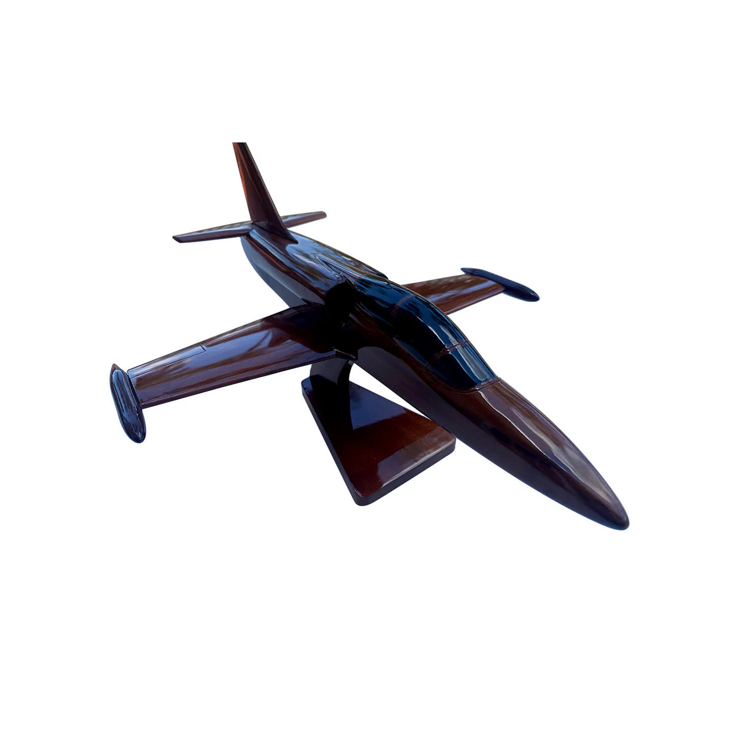 L-39 ( L39 ) Aero Mahogany Wood Desktop Airplane Model