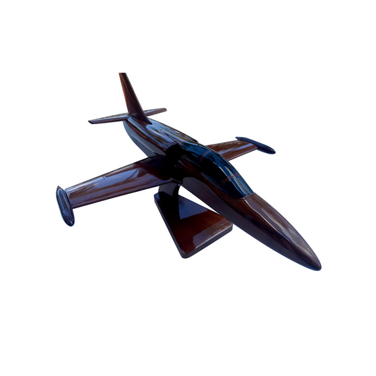 L-39 ( L39 ) Aero Mahogany Wood Desktop Airplane Model