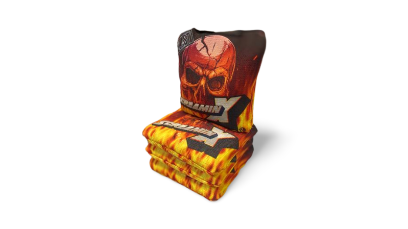 Screamin X Cornhole Bags (7/9 or optional 7/10)