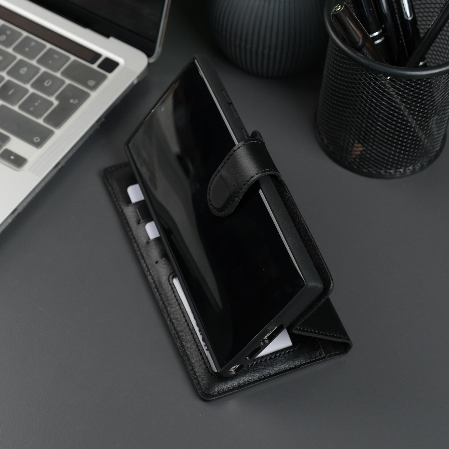 Leather Samsung Galaxy S25 Ultra Wallet Case | Buffalo