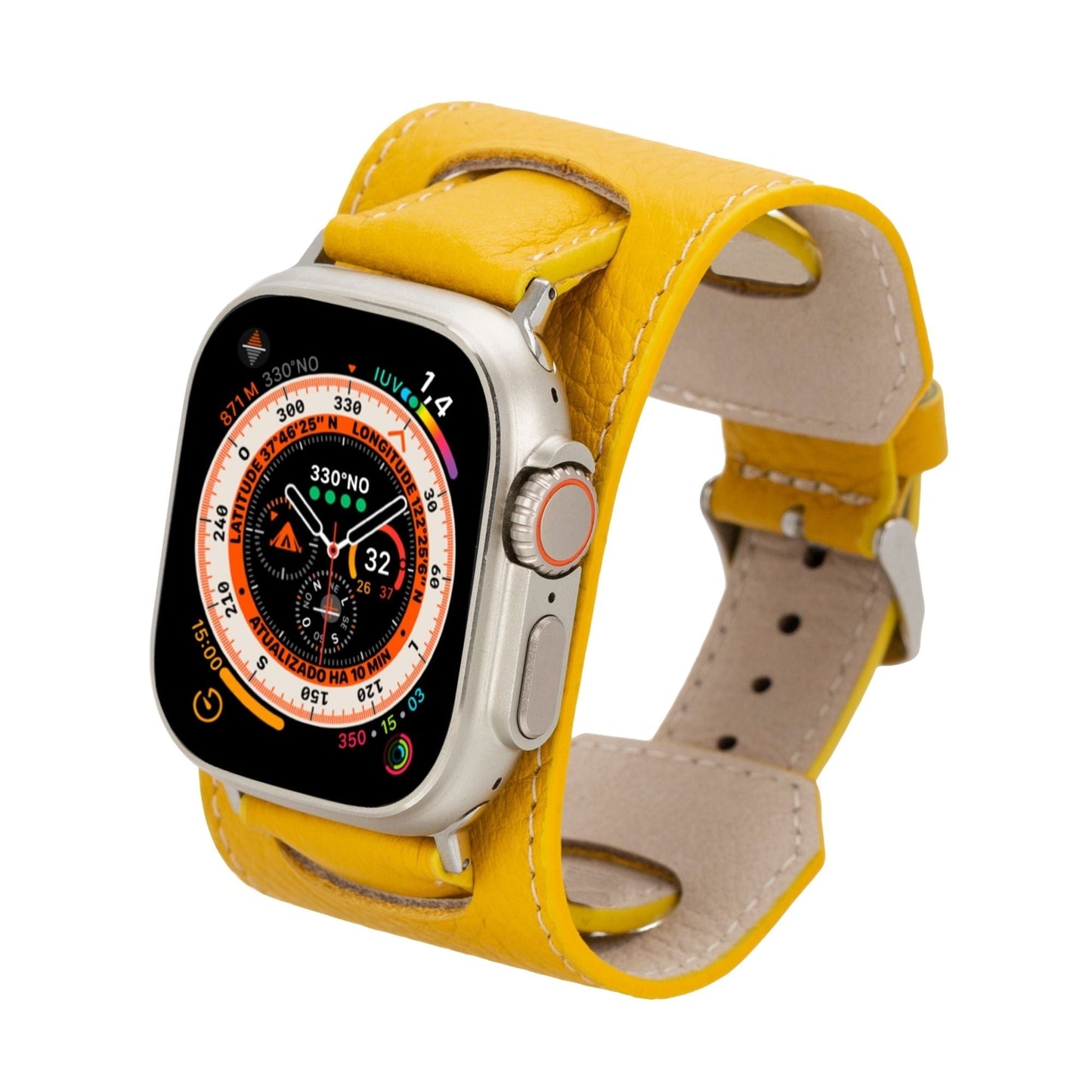 Moorcroft Cuff Leather Bands for Apple Watch