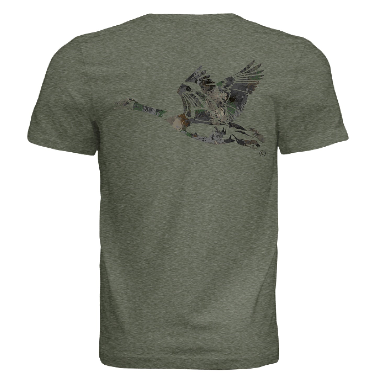Timber Splash Burst Camo Goose T-Shirt