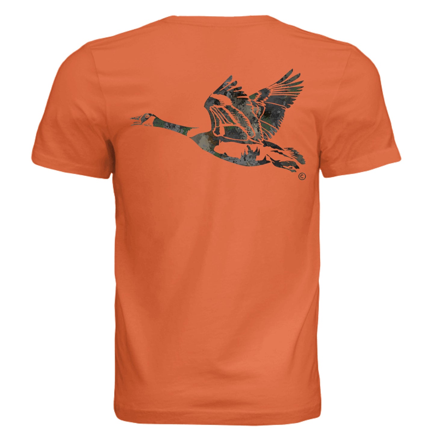 Timber Splash Burst Camo Goose T-Shirt