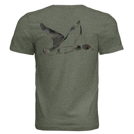 Timber Splash Burst Camo Duck T-Shirt