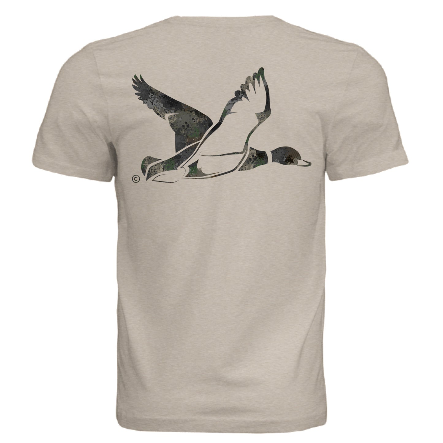 Timber Splash Burst Camo Duck T-Shirt
