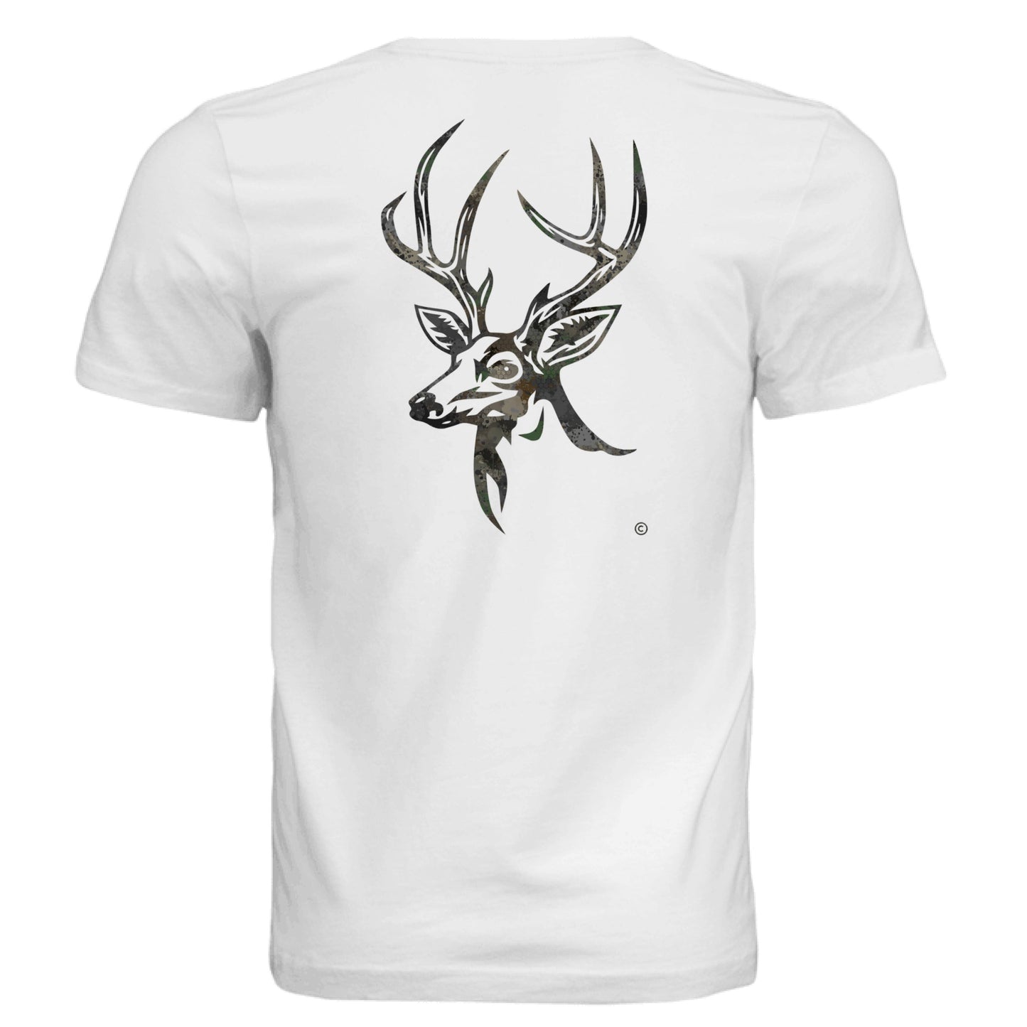Timber Splash Burst Camo Buck T-Shirt
