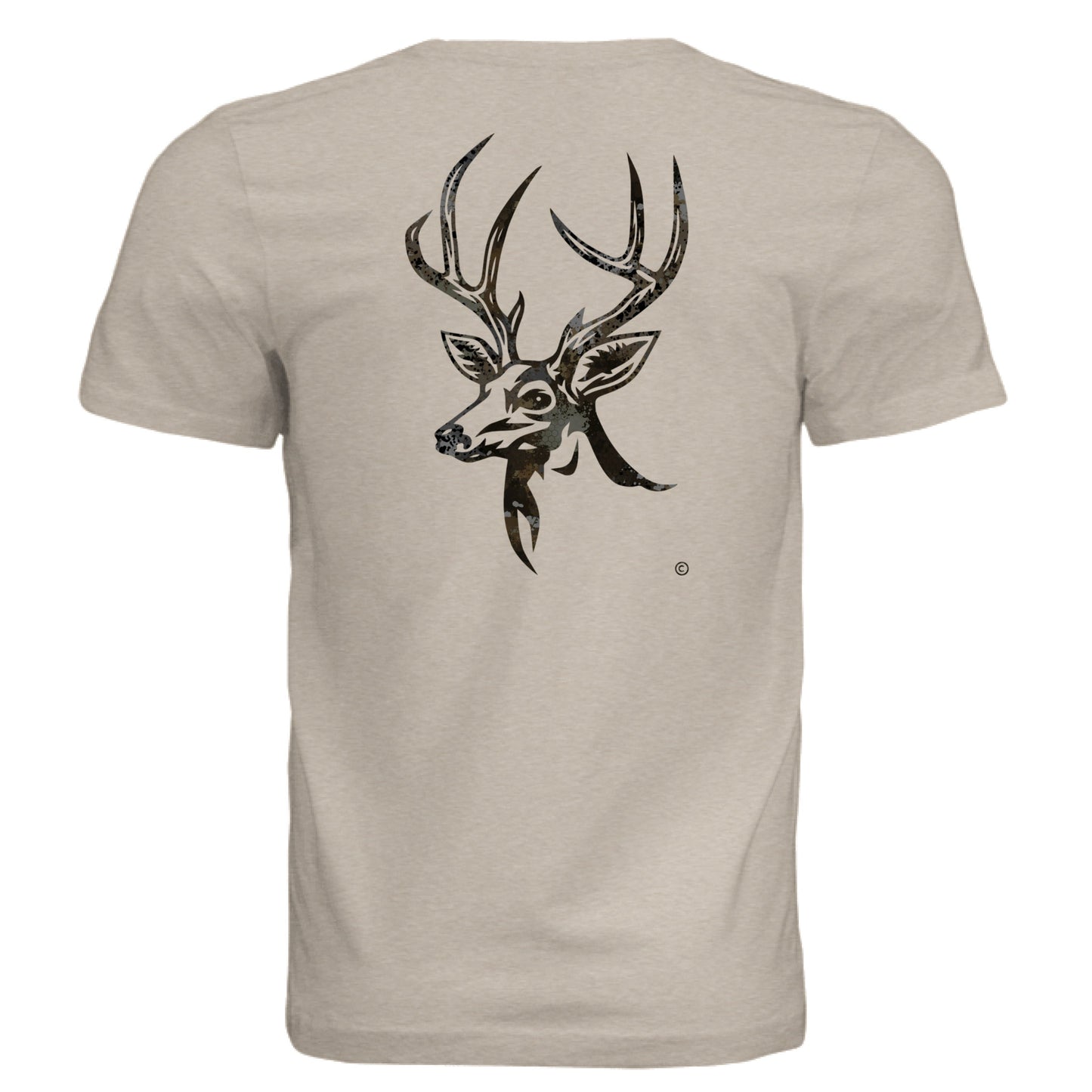 Harvest Splash Burst Camo Buck T-Shirt