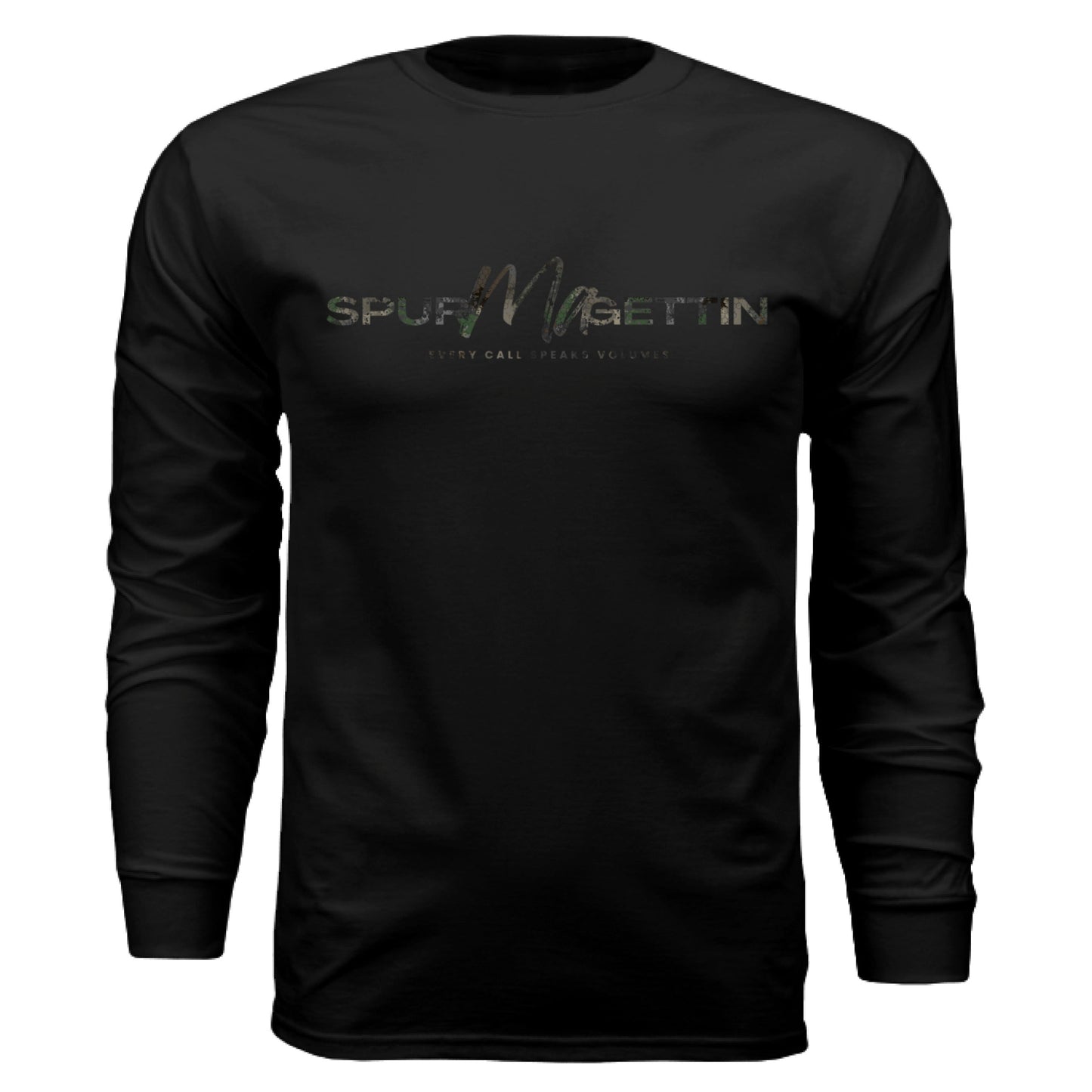 Timber Splash Burst Camo Buck Long Sleeve T-Shirt