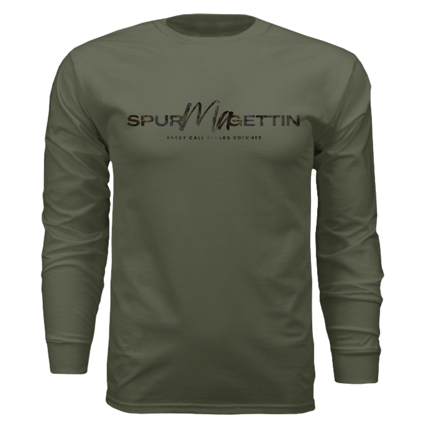 Harvest Splash Burst Camo Buck Long Sleeve T-Shirt