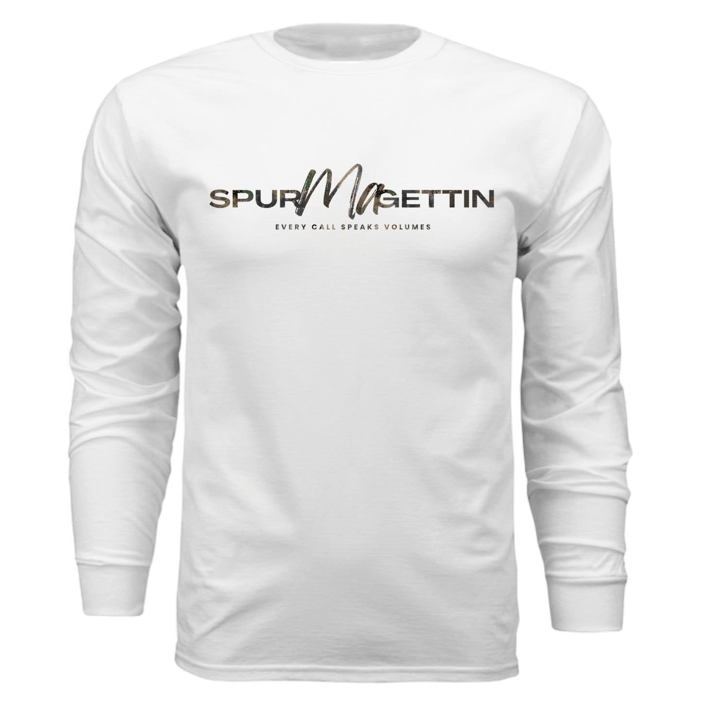 Forest Splash Burst Camo Turkey Long Sleeve T-Shirt