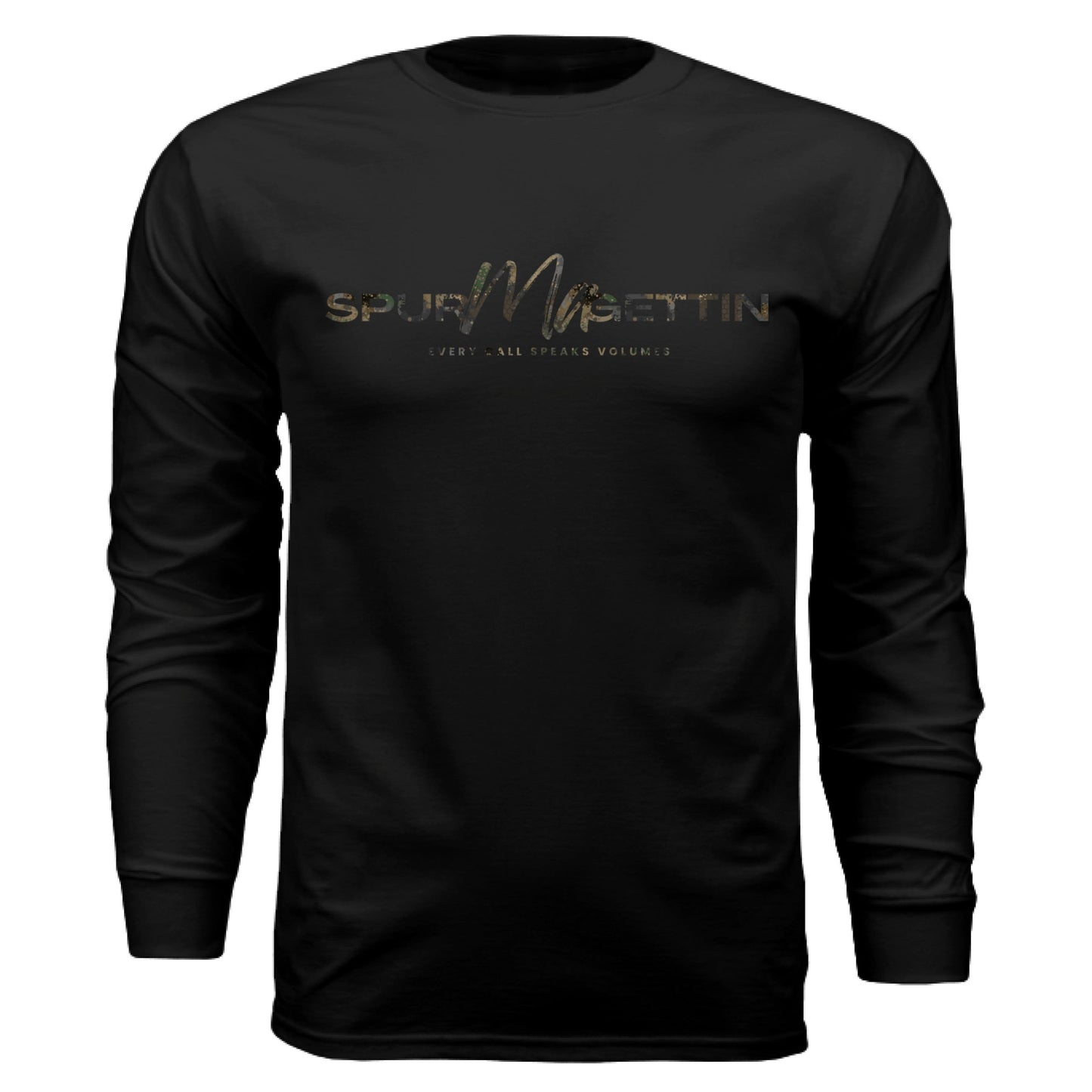 Forest Splash Burst Camo Buck Long Sleeve T-Shirt