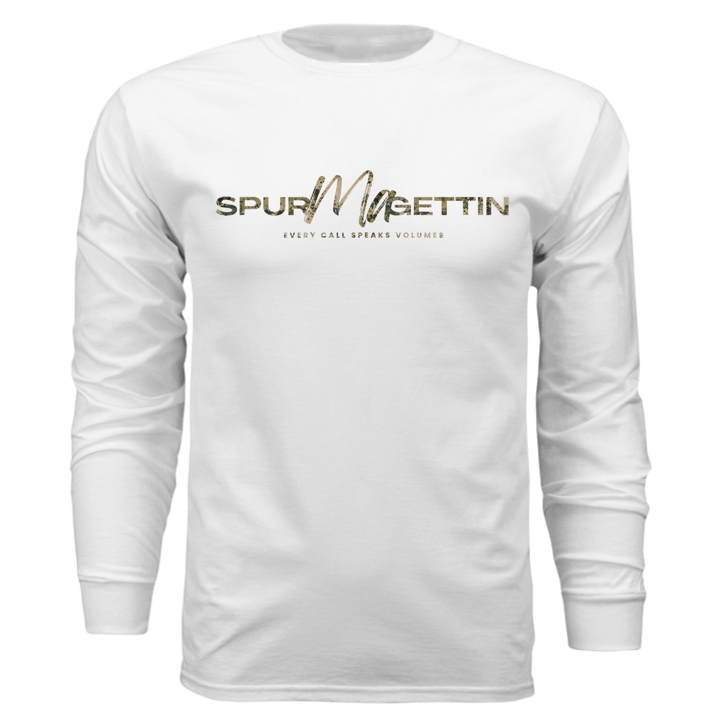 Upland Splash Burst Camo California Quail Long Sleeve T-Shirt