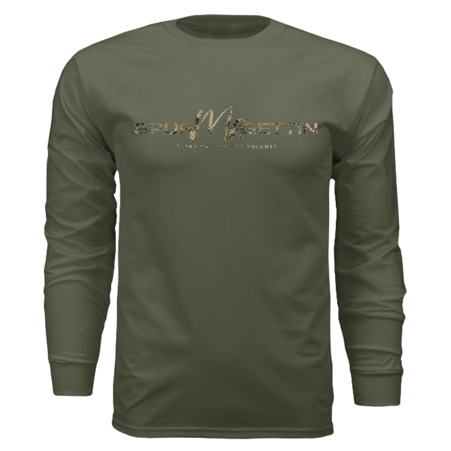 Upland Splash Burst Camo California Quail Long Sleeve T-Shirt