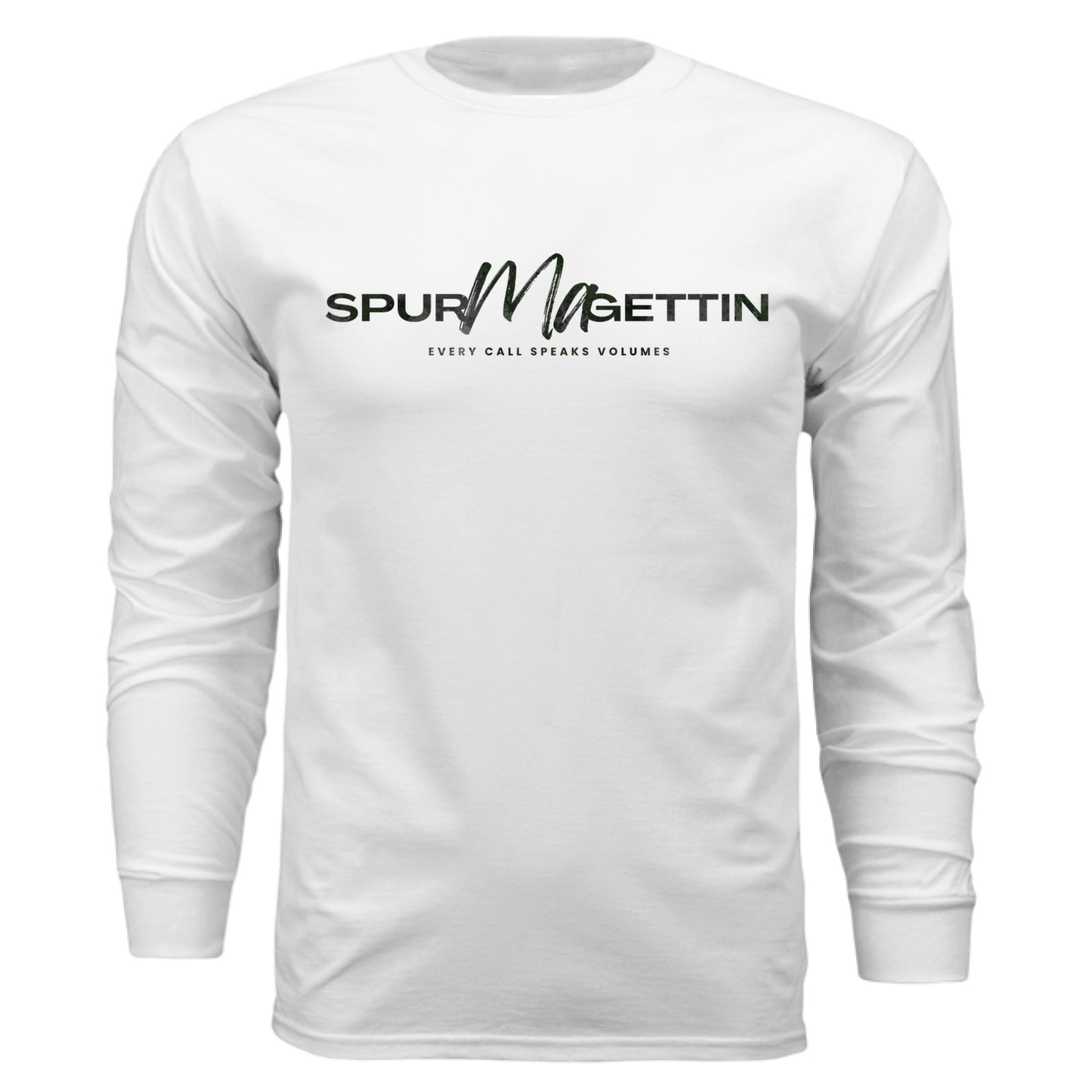 Verdant Splash Burst Camo Turkey Long Sleeve T-Shirt