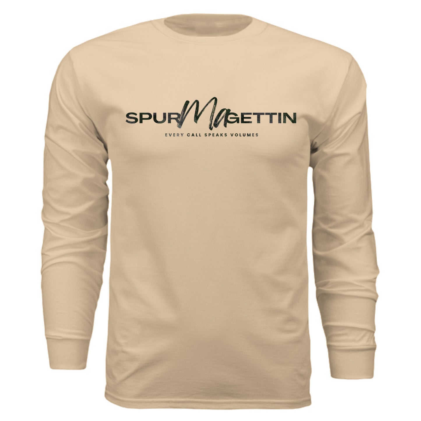 Verdant Splash Burst Goose Long Sleeve T-Shirt