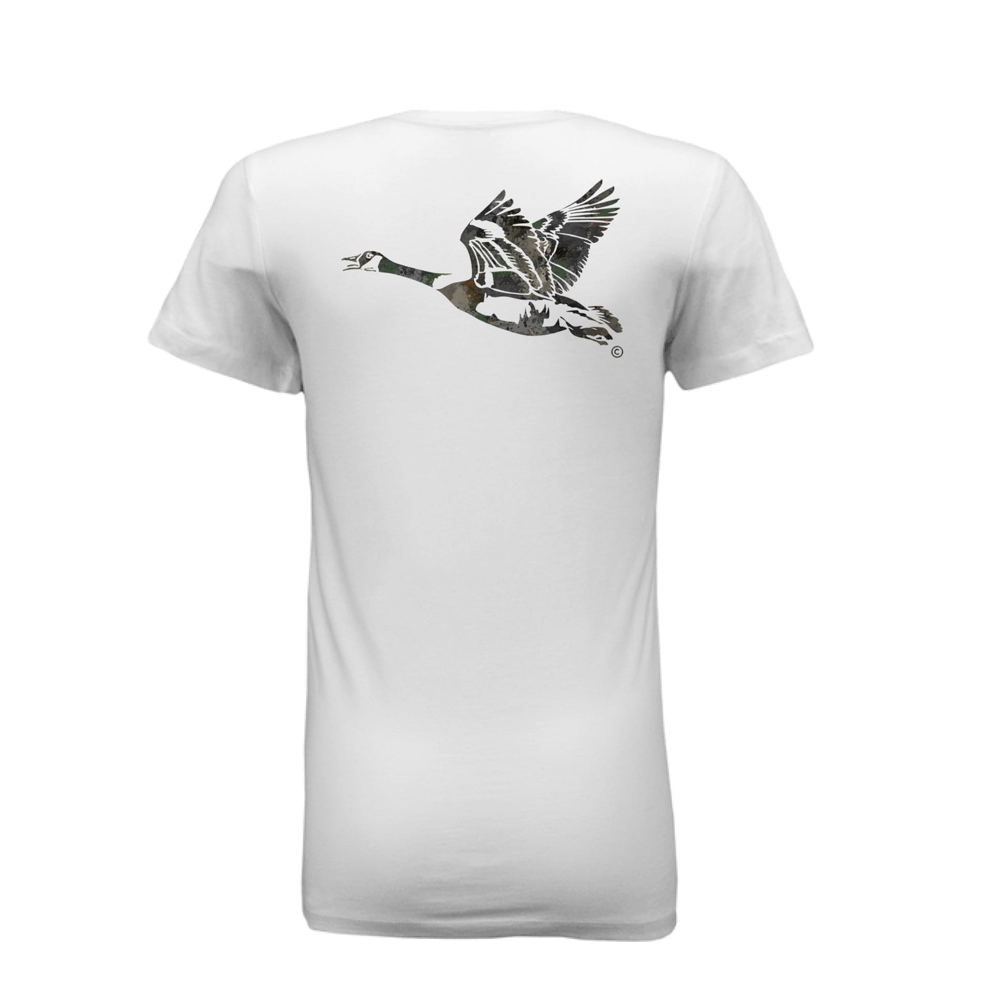 Women’s Timber Splash Burst Camo Goose T-Shirt