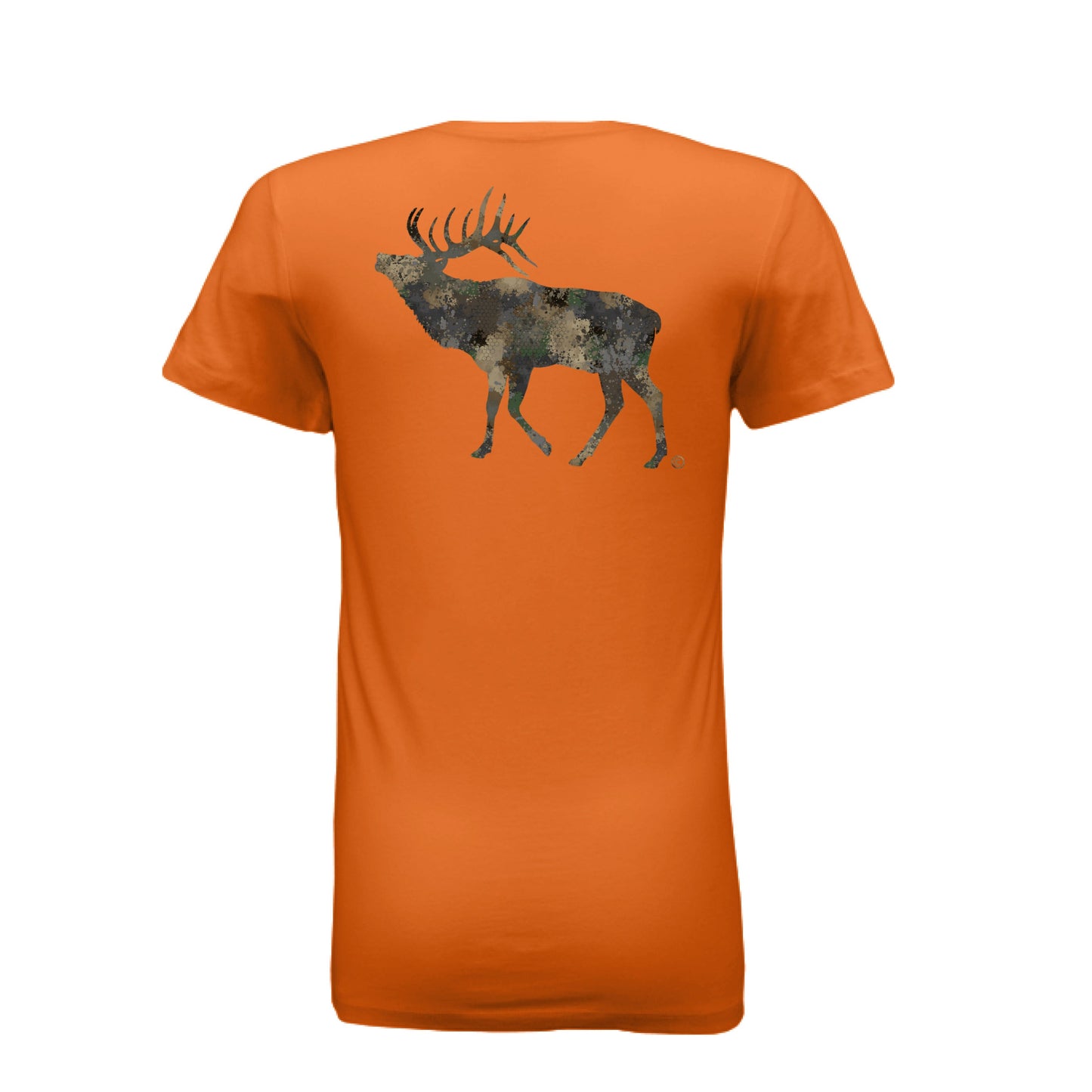 Women's Forest Splash Burst Camo Elk T-Shirt