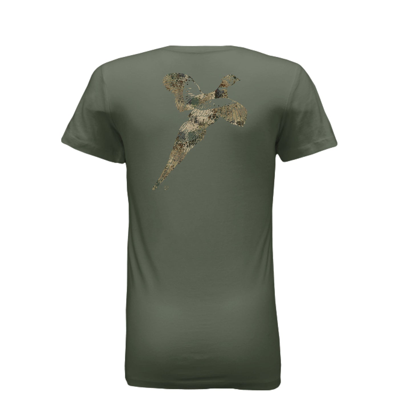 Women’s Upland Splash Burst Camo Pheasant T-Shirt