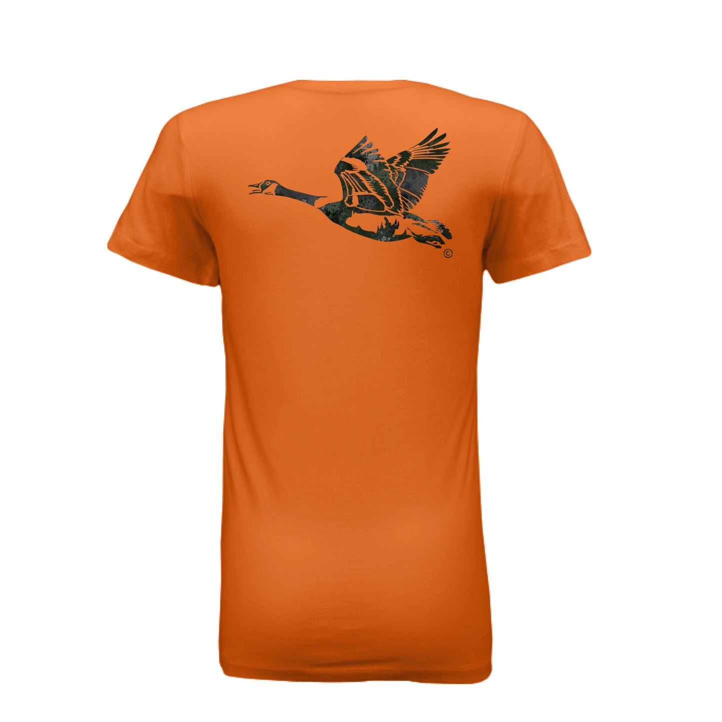 Women’s Verdant Splash Burst Camo Goose T-Shirt