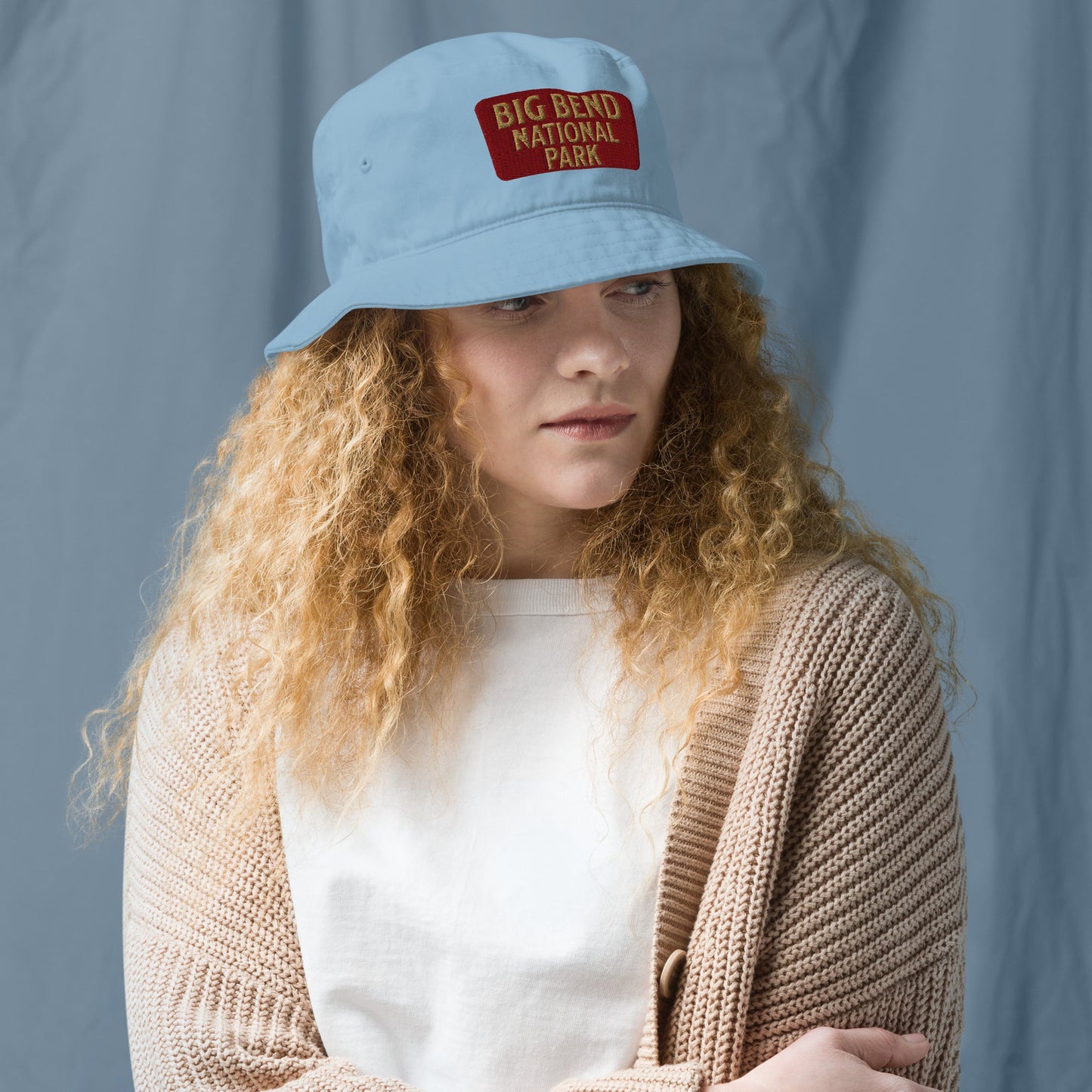 Big Bend National Park Organic Embroidered Bucket Hat