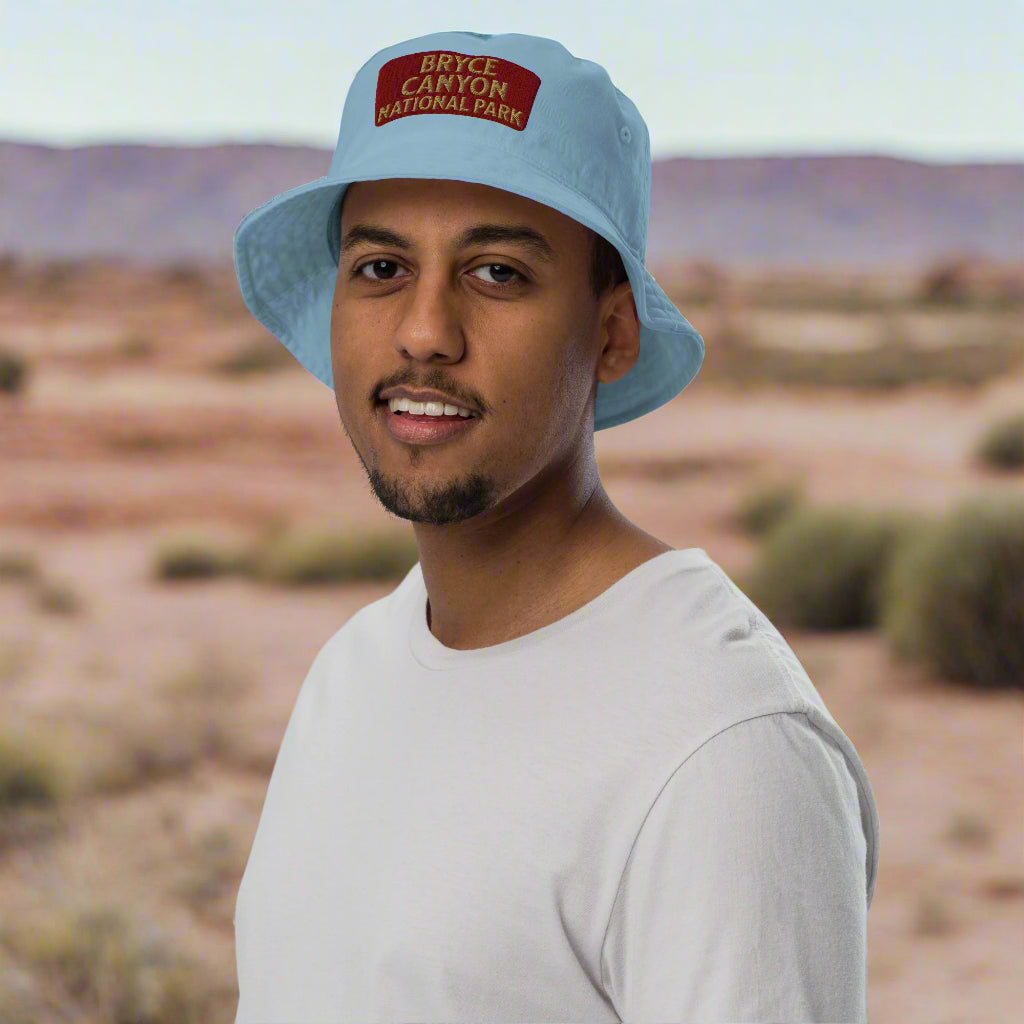 Bryce Canyon National Park Embroidered Organic Bucket Hat