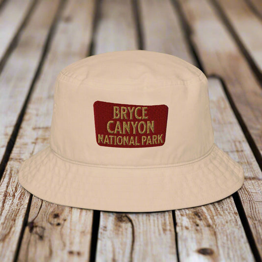 Bryce Canyon National Park Embroidered Organic Bucket Hat
