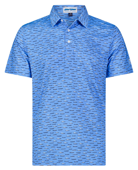 Boat Print Polo