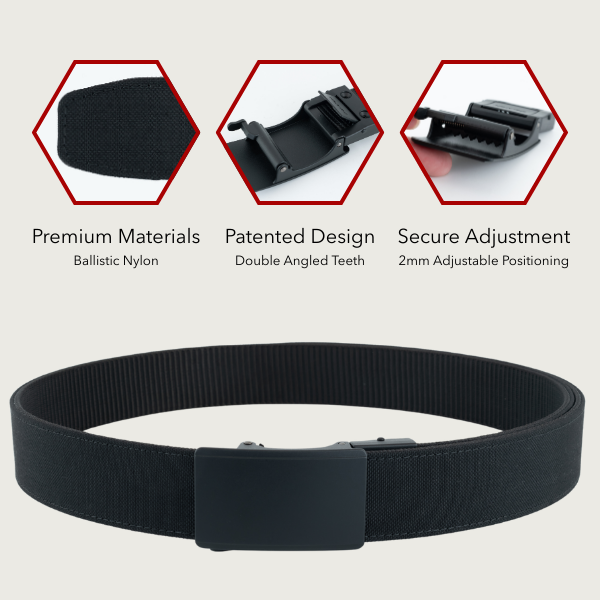 Protector 1.0 EDC Belt 1.5" Width For Everyday Carry