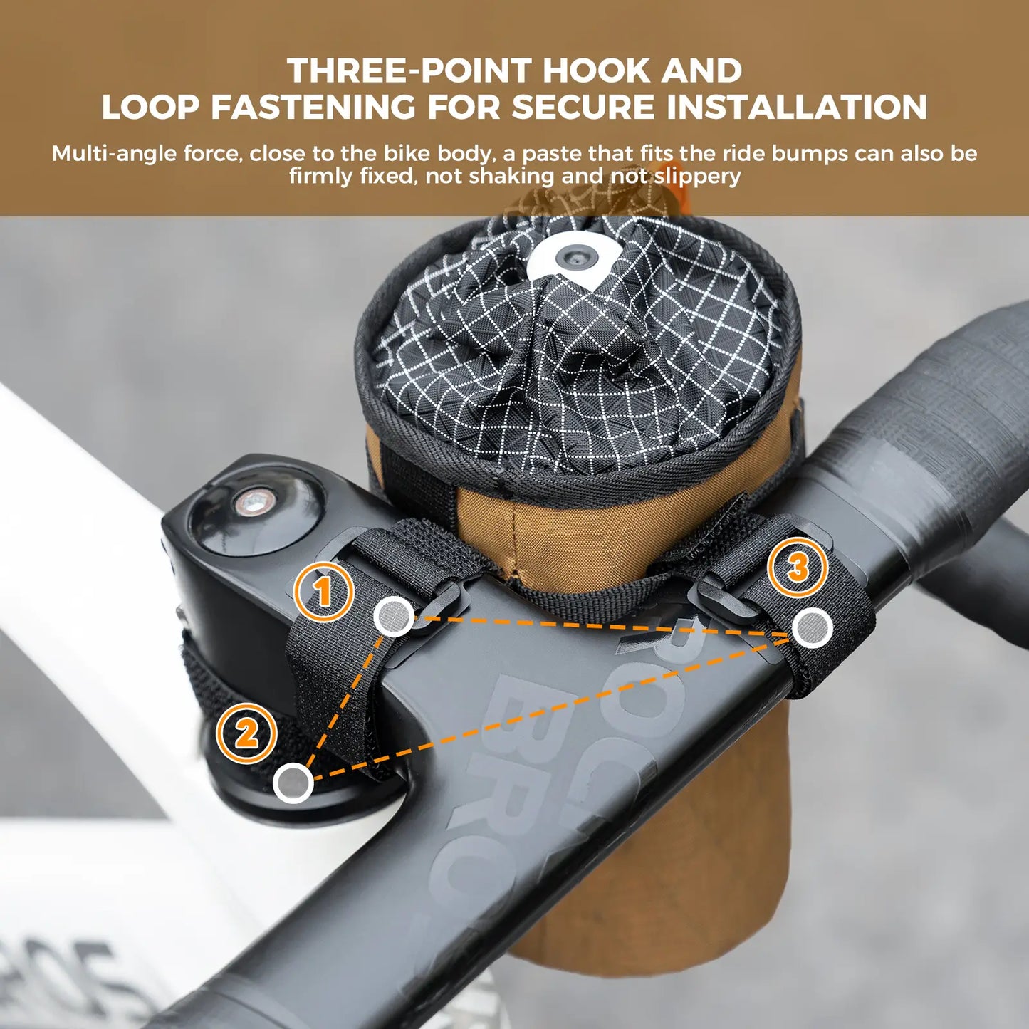 Cold Insulation Water Bottle Holder Bag for Bikepacking 1L