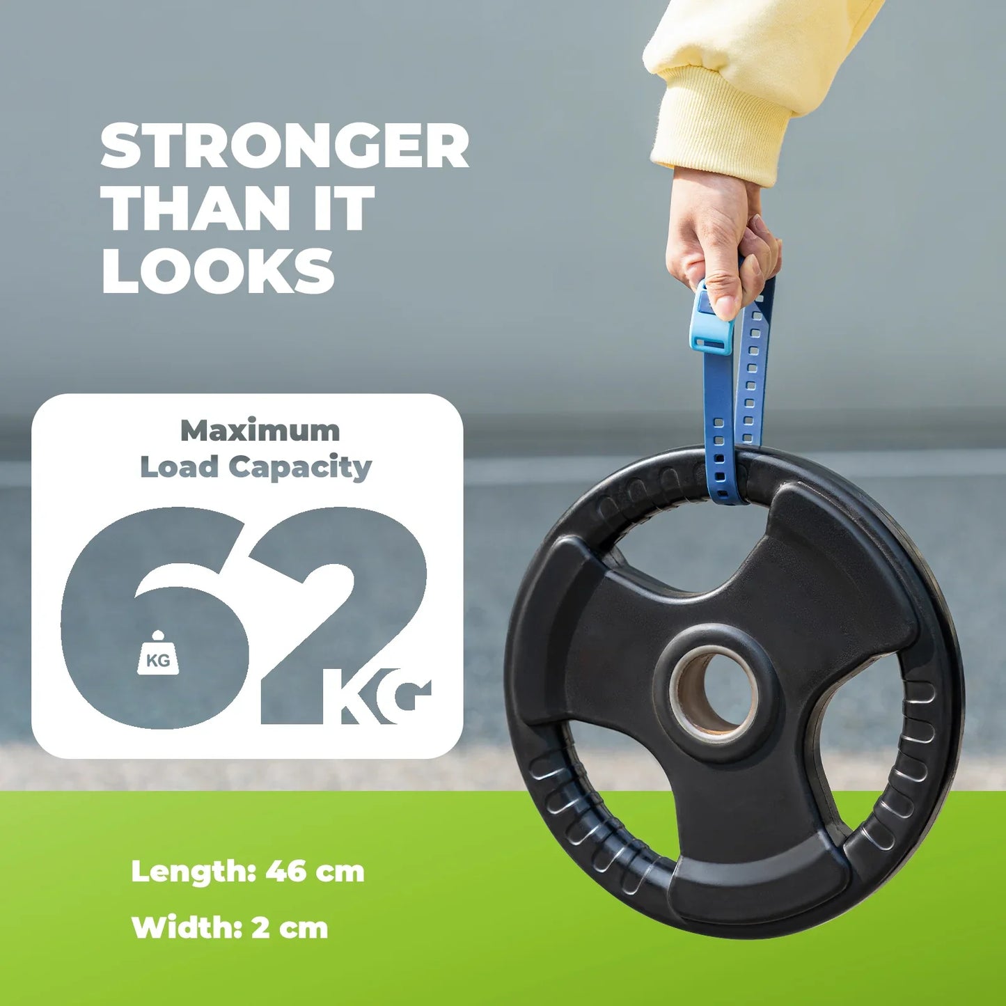 2-Pack Heavy-Duty Gear Strap with TPU Polyether for Bikepacking