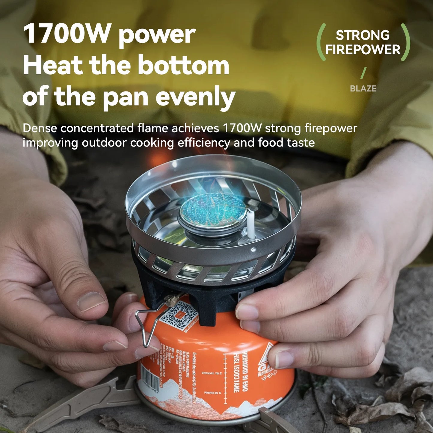 Integrated Heat Collection Stove System for Camping, Hiking and Outdoor Adventures