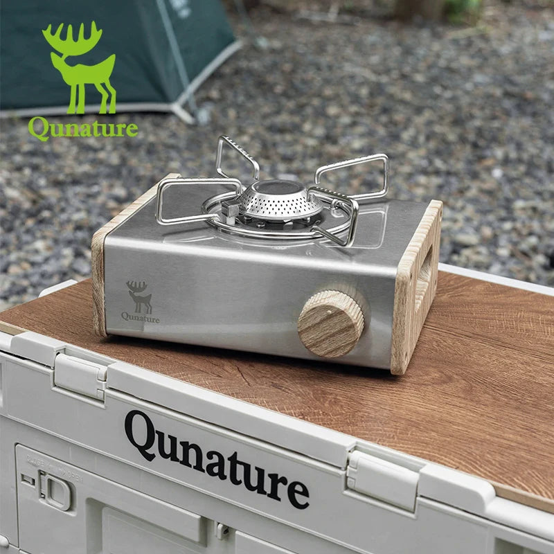 Mini Cassette Stove with 2.8KW Flame and Magnetic Gas Tank Portable Design