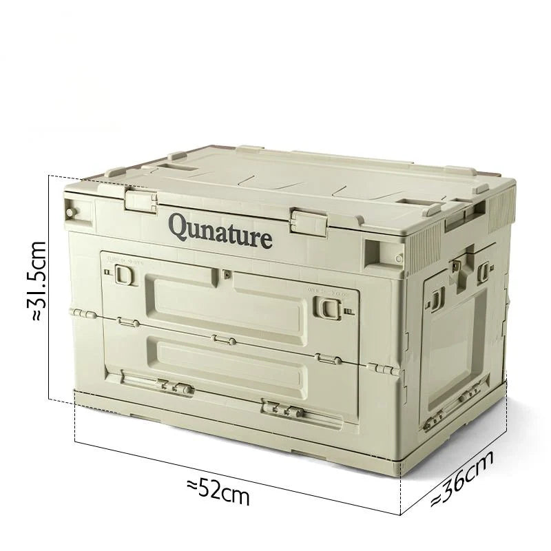 60L & 26L Multi-Door Folding Storage Box with Tabletop