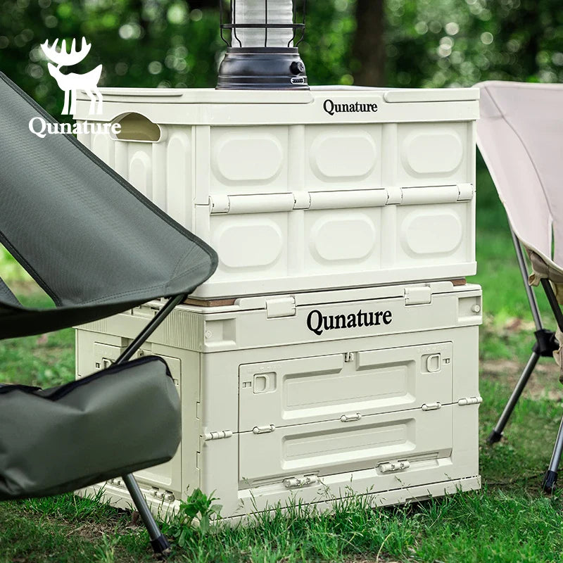 60L & 26L Multi-Door Folding Storage Box with Tabletop