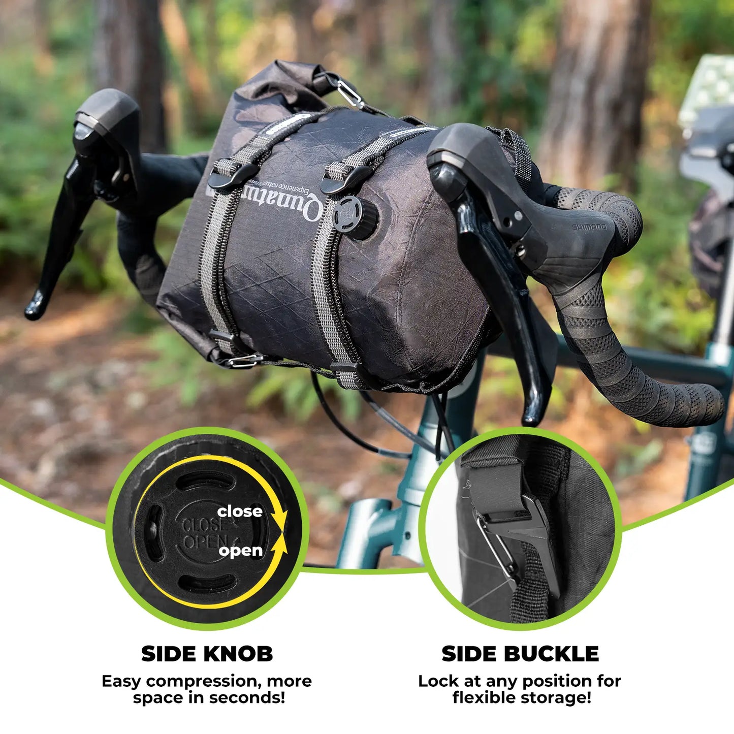 Waterproof Compression Bag for Bikepacking 6L/12L