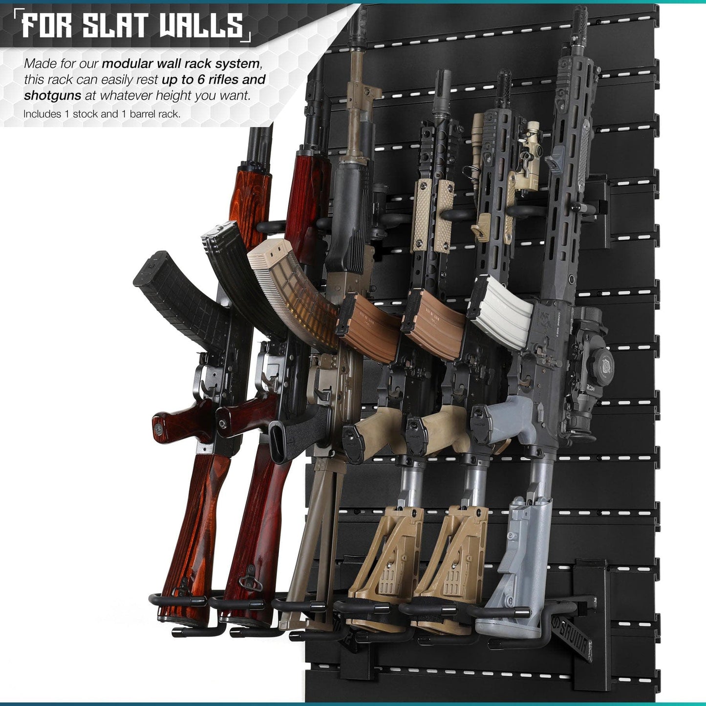 Wall Rack System - Rifle Wall Rack