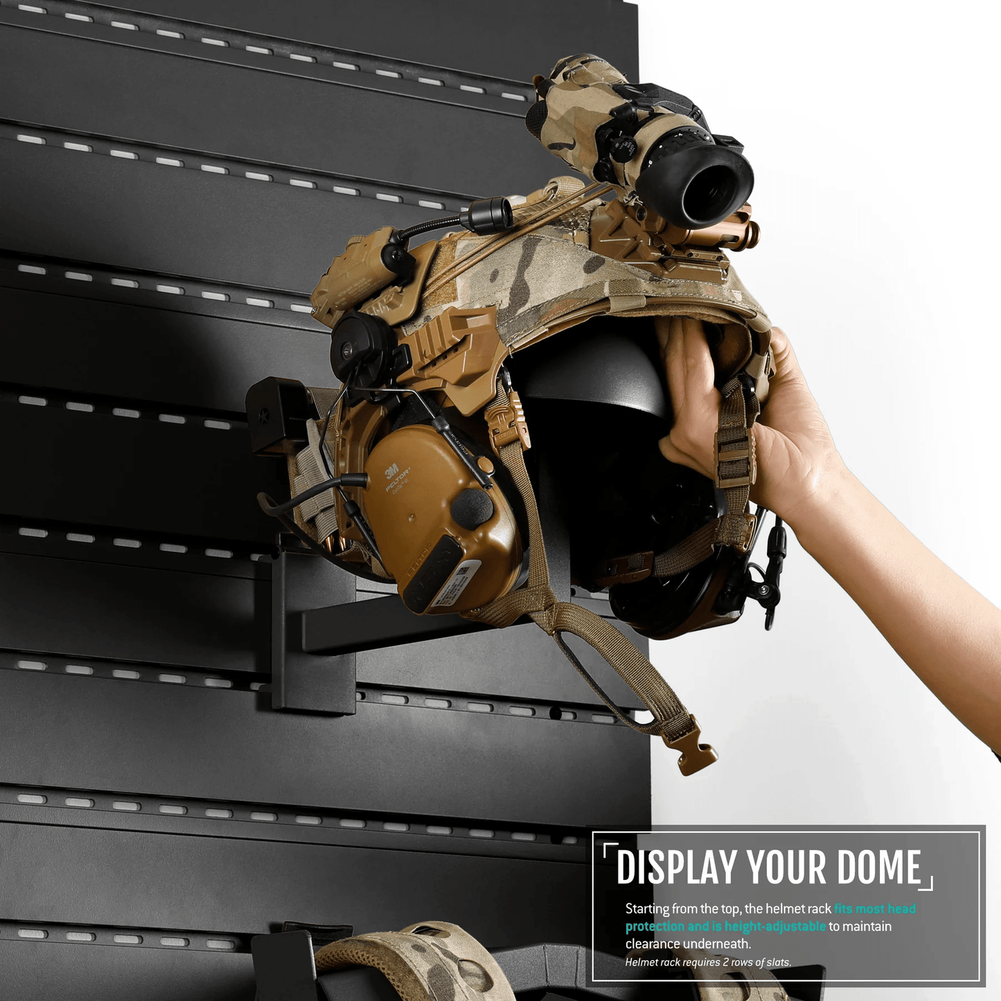 Armor Rack Cinematic Wall Rack System - Tactical Gear Rack – SCY-Dist.com