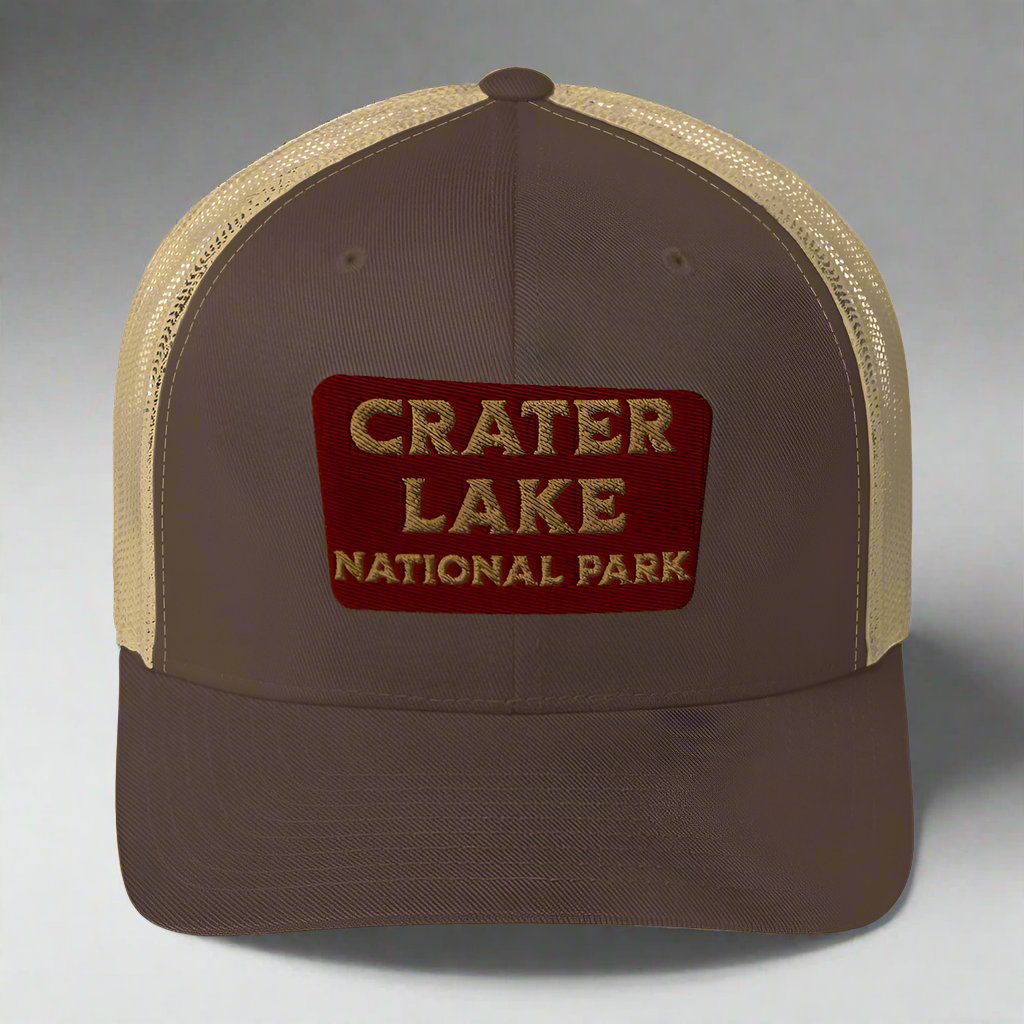 Crater Lake National Park Embroidered Trucker Hat