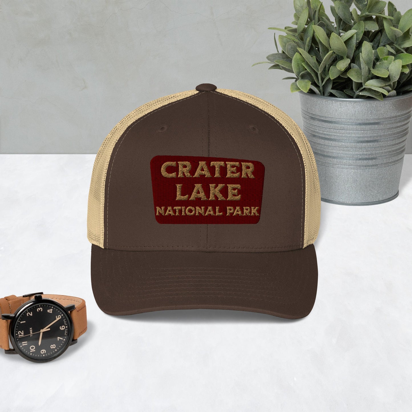 Crater Lake National Park Embroidered Trucker Hat