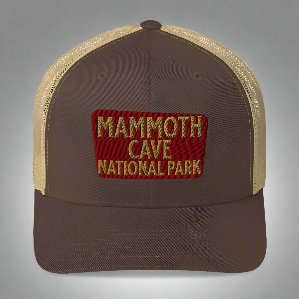 Mammoth Cave National Park Embroidered Trucker Hat