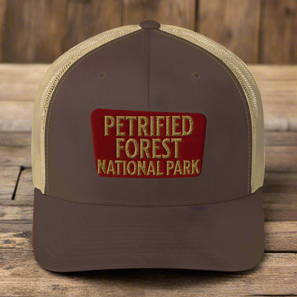 Petrified Forest National Park Embroidered Trucker Hat