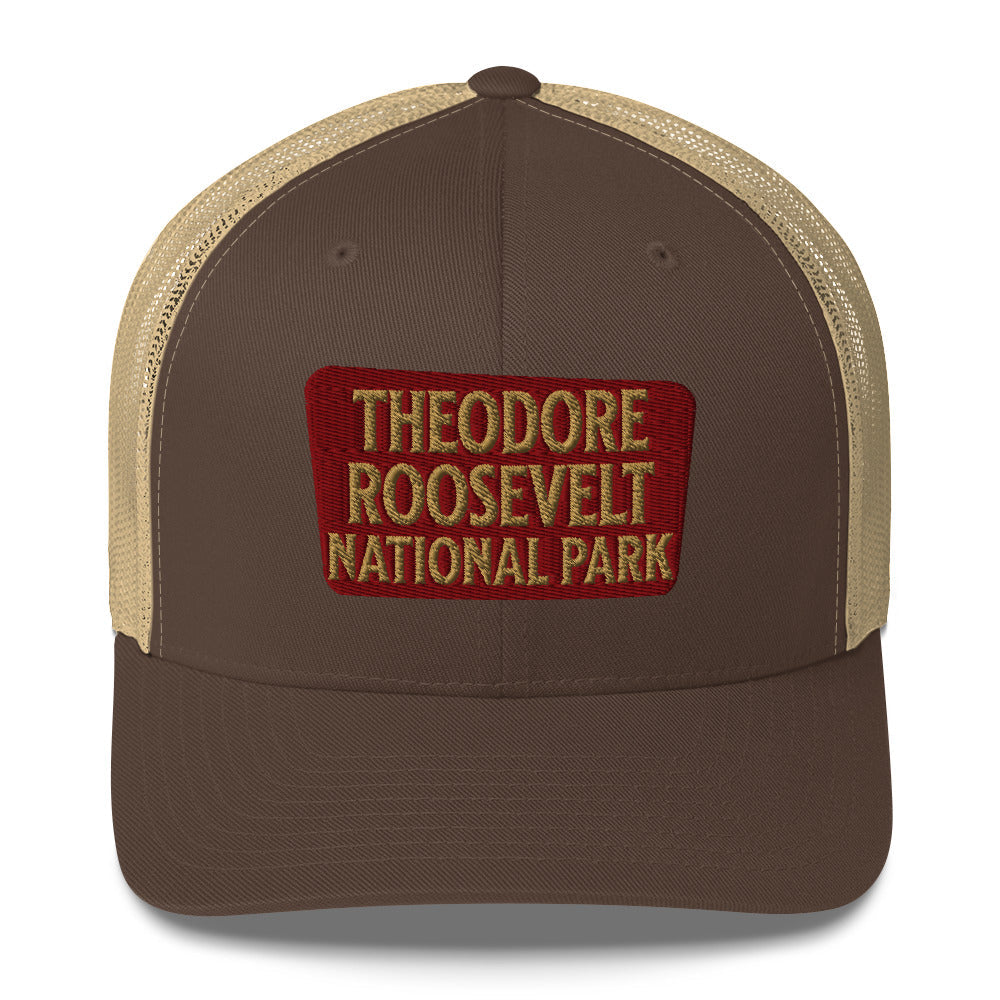 Theodore Roosevelt National Park Embroidered Trucker Hat