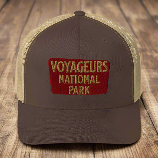 Voyageurs National Park Embroidered Trucker Hat