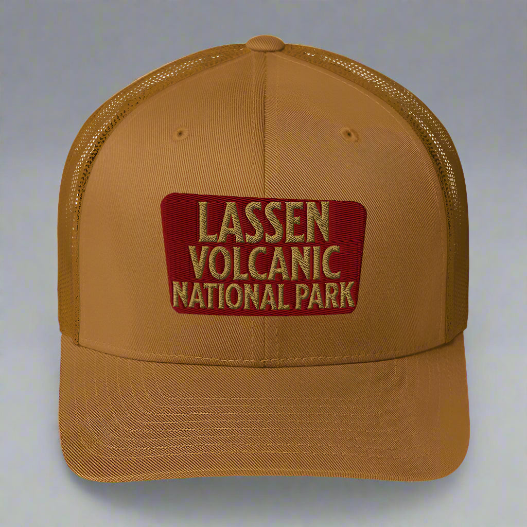 Lassen Volcanic National Park Embroidered Trucker Hat