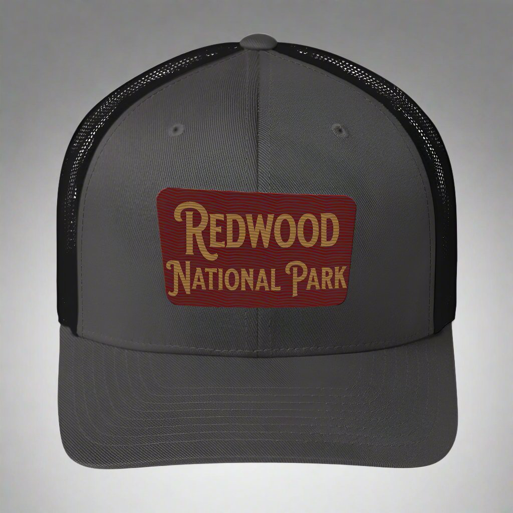 Redwood Embroidered National Park Trucker Hat