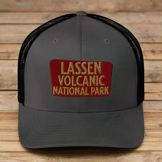 Lassen Volcanic National Park Embroidered Trucker Hat