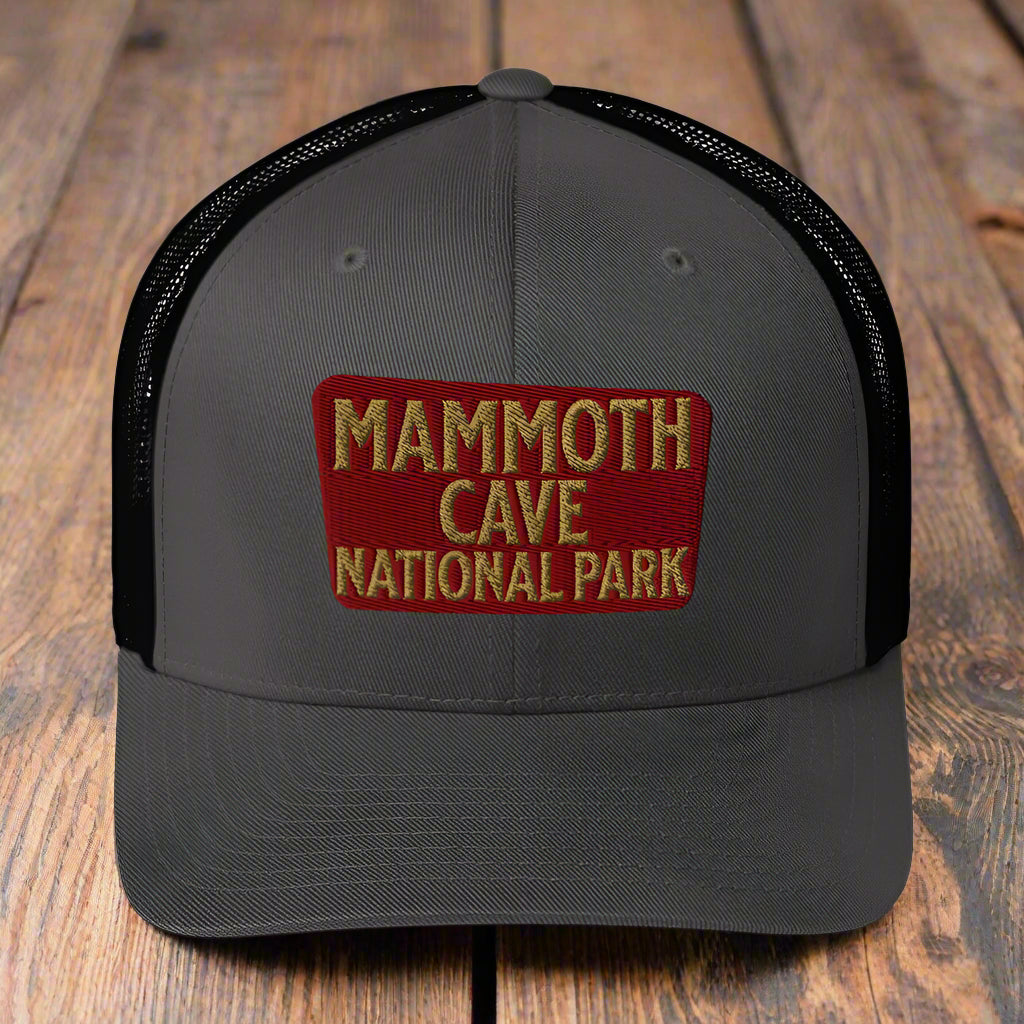 Mammoth Cave National Park Embroidered Trucker Hat